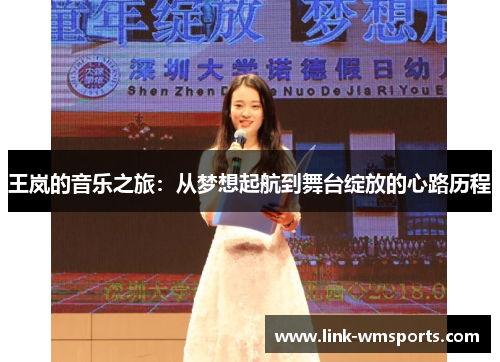 王岚的音乐之旅：从梦想起航到舞台绽放的心路历程